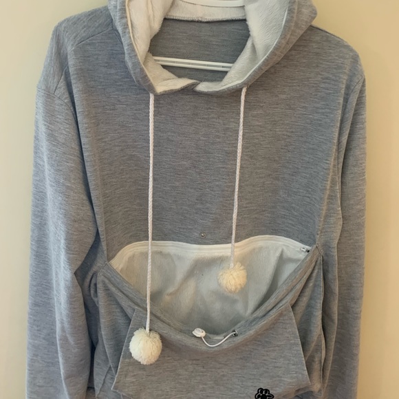Pet Carrier Hoodie Unisex - Picture 2 of 4